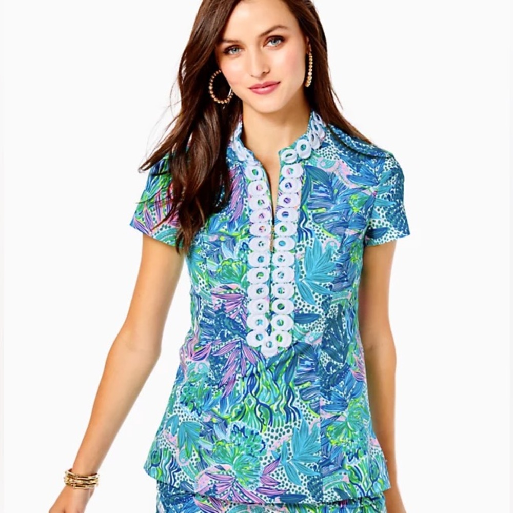 NWT 2 Lilly Pulitzer Kerry Top